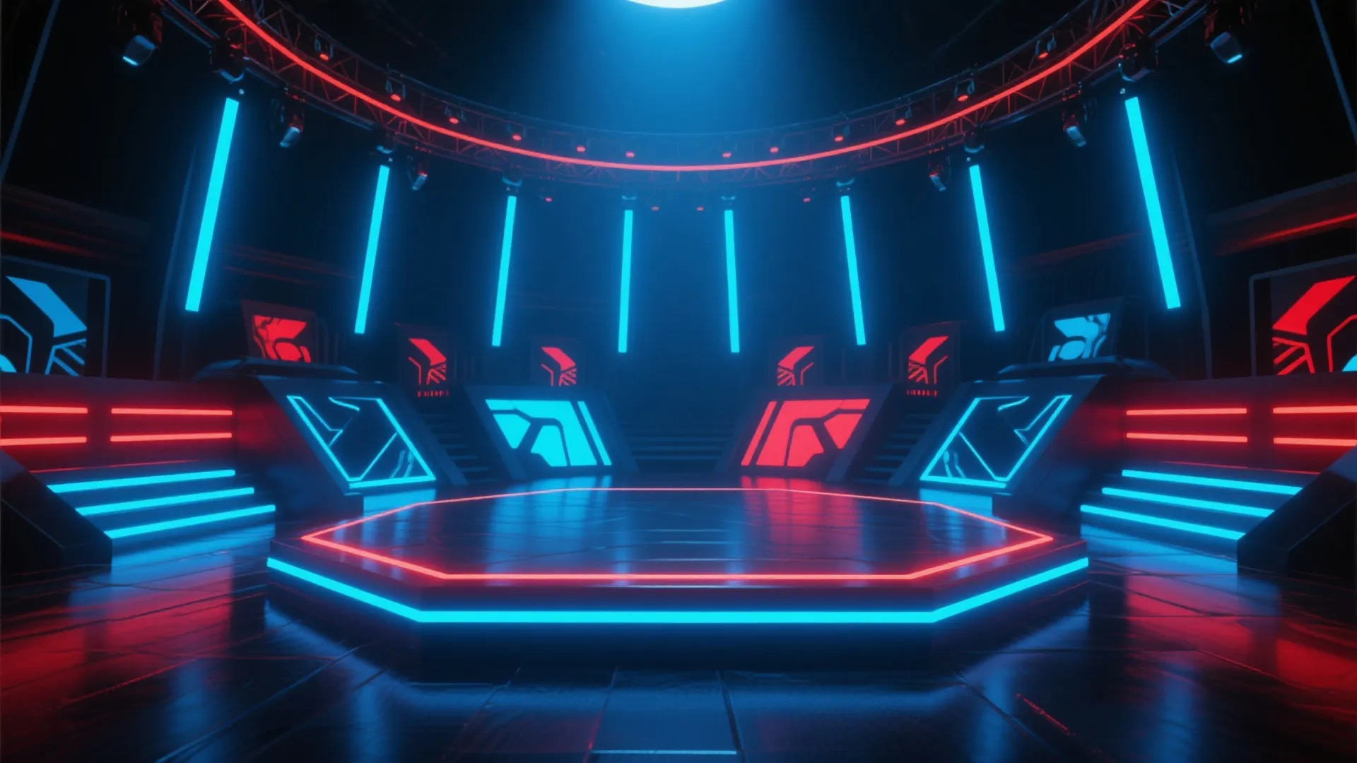 Esports Arena Background